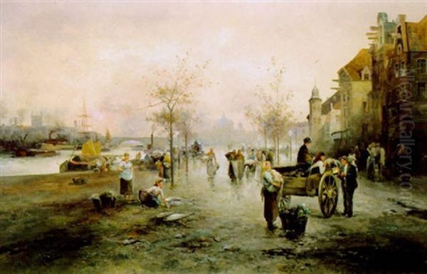 Markt In Antwerpen - view 1