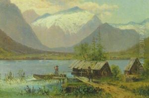 Gebirgssee by Emil Barbarini