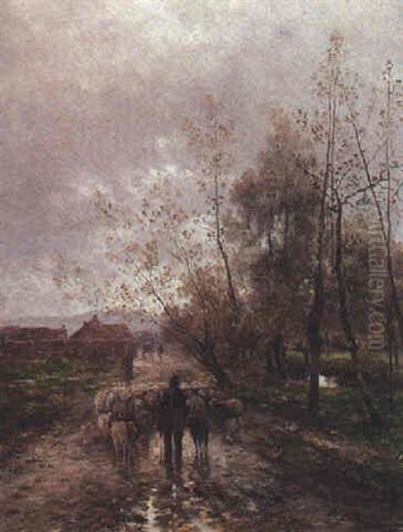 Morgenstimmung Am Dorf Eingange - view 1
