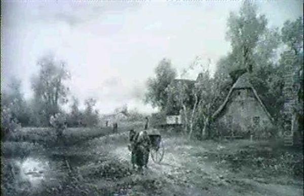 Am Dorfeingang - Motiv Aus Flandern - view 1