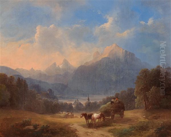 Scene Of The Salzkammergut - view 1