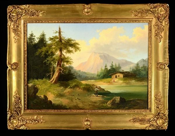 A Pair Of Landscapes (pair) - view 1
