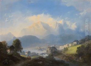 Blick Auf Gmunden Am Traunsee