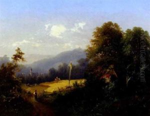 Sommertag Auf Dem Lande by Franz Barbarini
