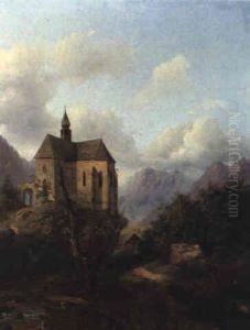 Kapelle Im Bergland by Franz Barbarini