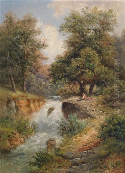 Waterfall In Tyrol In Windisch-matrei - view 1