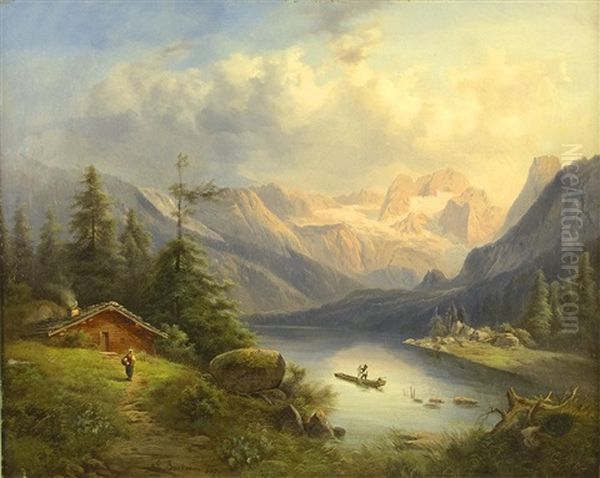 Gosausee Mit Dachstein - view 1