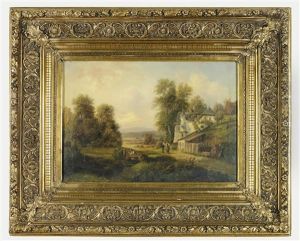 Landschaft Mit Figuraler Staffage