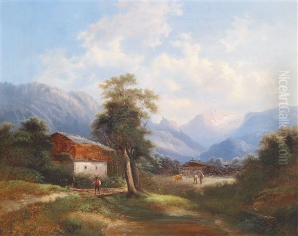 Gebirgslandschaft In Tirol(?) - view 1