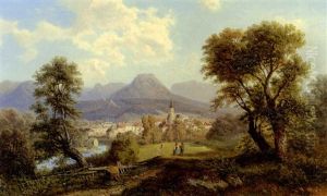 Blick Auf Bad Aussee