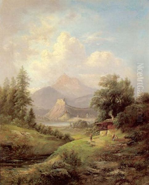 Blick Auf Salzburg Von Aigen Aus - view 1