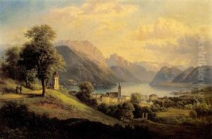 Blick Auf Gmunden