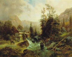 Partie Bei Taufers In Tirol