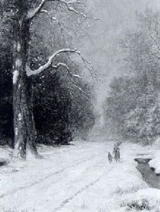 Ein Wintertag by Gustav Barbarini