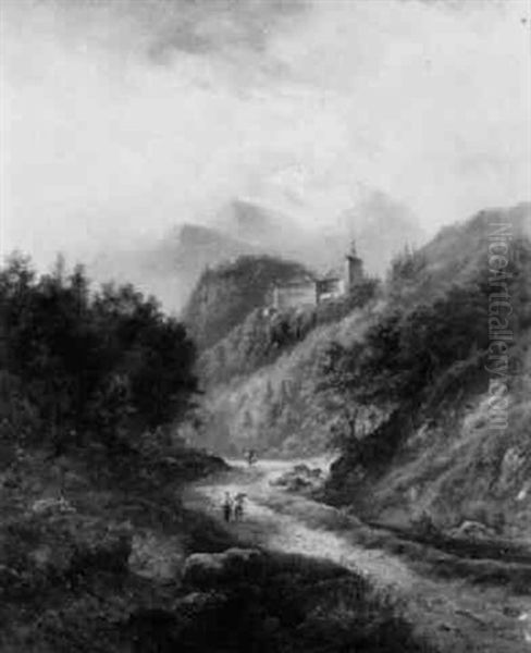 Burg Im Hochgebirge - view 1