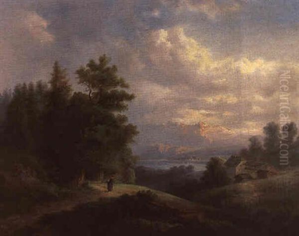 Landschaft Mit Figuraler Staffage - view 1