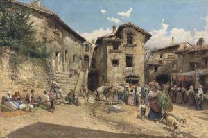 Market Day by Mariano Barbasan Lagueruela