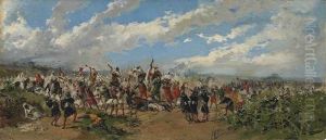 Battle Of Guadalete, Spain (711-712 Ad) by Mariano Barbasan Lagueruela
