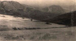 Paesaggio Con Carovana Paesaggio Con Carovana