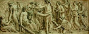 Hercule Et Omphale by Luigi Ademollo