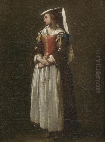 A Standing Female Figure - view 1