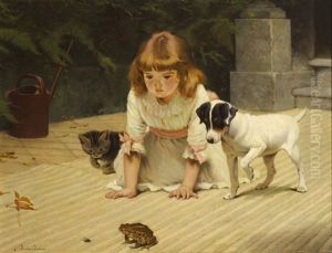 Friend Or Foe by Charles Burton Barber