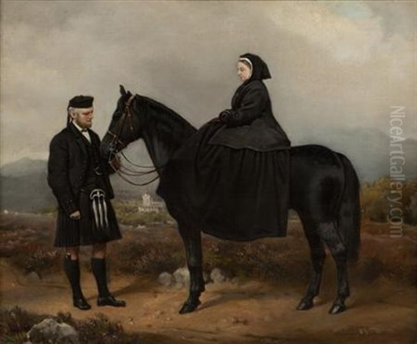 Queen Victoria With John Brown, August 26 - view 1