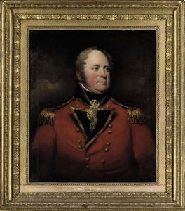 Portrait Of Colonel John Elliott Of Gedling Hall, Nottinghamshire, Of The Nottingham Volunteer Infantry Of Whom He Was Colonel Portrait Of Colonel John Elliott Of Gedling Hall, Nottinghamshire, Of The Nottingham Volunteer Infantry Of Whom He Was Colonel