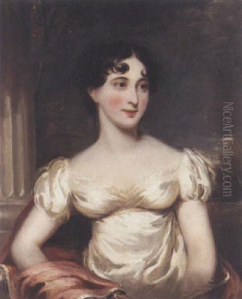 Portrait Of Catherine Elizabeth Burnside Of Gedling, Nottinghamshire - view 1
