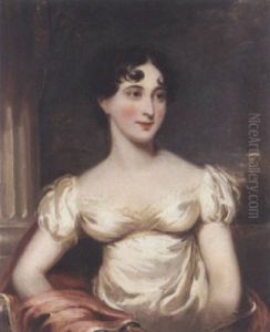 Portrait Of Catherine Elizabeth Burnside Of Gedling, Nottinghamshire Portrait Of Catherine Elizabeth Burnside Of Gedling, Nottinghamshire