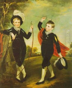 Portrait Of Two Boys Portrait Of Two Boys