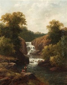 Mellincourt Falls (+ River Scene; Pair) Mellincourt Falls (+ River Scene; Pair)