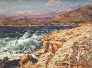 La Baie De Bandol by Eugene De Barberiis