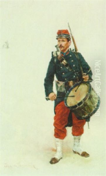 A French Infantryman - view 1