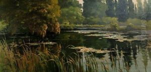 Petit Etang De Monjeu, Saone Et Loire by Antoine Barbier
