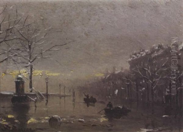 Les Inondations A Paris - view 1