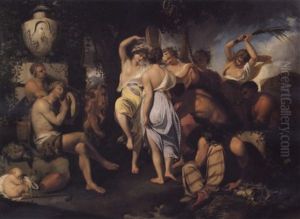 Bacchanale Avec La Danse Des Dryades Autour D'un Chene Bacchanale Avec La Danse Des Dryades Autour D'un Chene