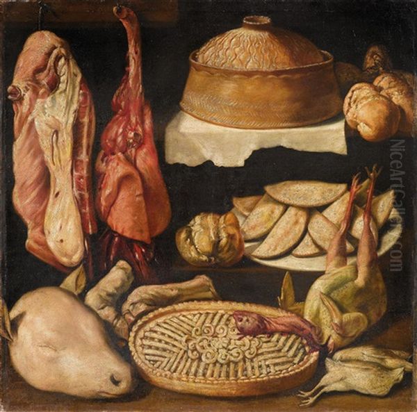 Still Life With A Calf"s Head - view 1