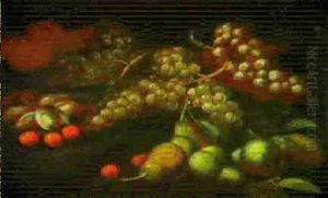 Nature Morte Con Frutta by Paolo Antonio Barbieri