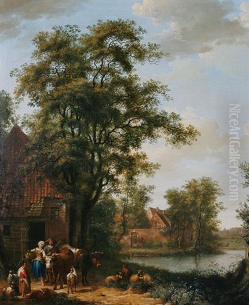Outside A Cottage - view 1