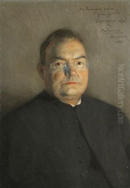 Portrait Du Reverend Pere Jules Gourlin - view 1