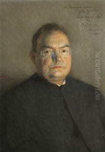 Portrait Du Reverend Pere Jules Gourlin