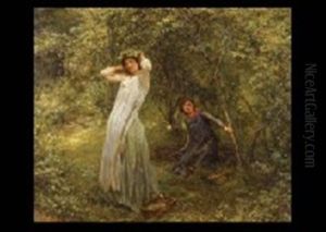 Flower Picking by Edgar Barclay