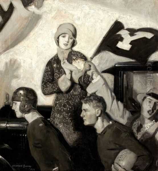 Yale Victory, Fisher Body Ad Illustration - view 1