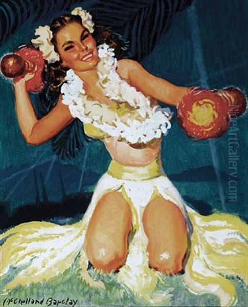 Beautiful Woman With Maracas In Hawaii (portrait Of Deena Clark) - view 1