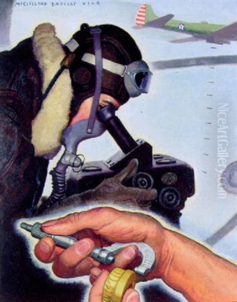 Precision Instruments At Use In Bombing - view 1