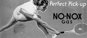 Perfect Pick-up No-nox Gas (lovely Young Woman Playing Tennis)