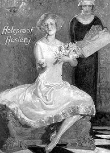 Holeproof Hosiery (woman Receiving Flowers)
