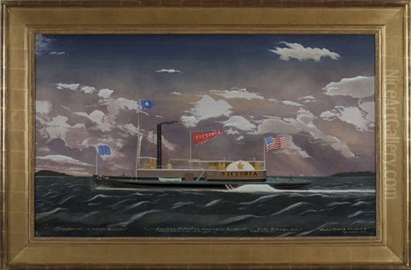 The Sidewheel Steamboat Victoria - view 1