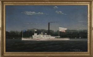 The Hudson River Paddlewheel Towboat Oswego